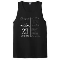 Oh Holy Night Let Us Adore Him Christmas Christian Nativity PosiCharge Competitor Tank