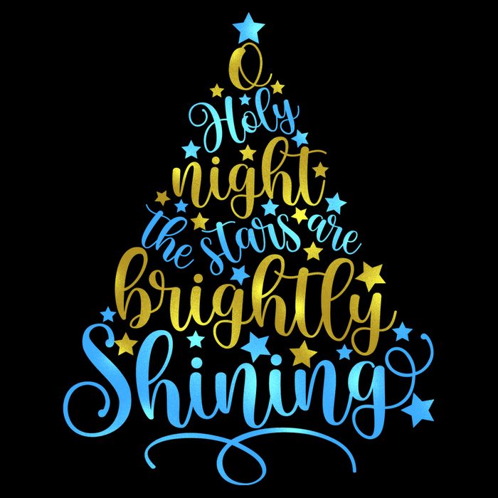 Oh Holy Night The Stars Are Brightly Shining Tree City Backpack