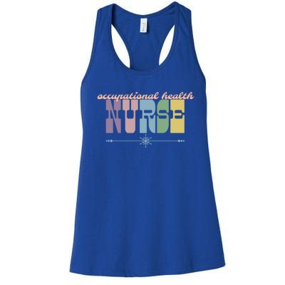 Occupational Health Nurse Gift Nursing Squad Appreciation Gift Women's Racerback Tank