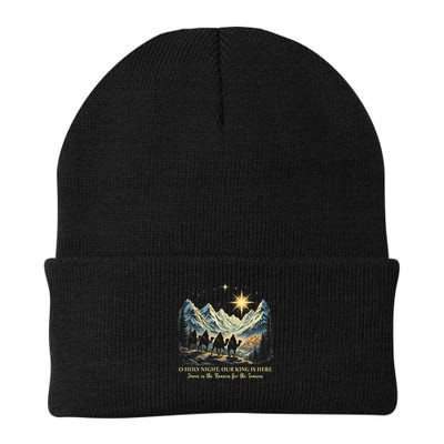 O Holy Night Our King Is Here Jesus Is The Reason Christian Beanie
