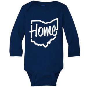 Ohio Home Baby Long Sleeve Bodysuit