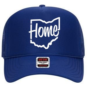 Ohio Home High Crown Mesh Back Trucker Hat