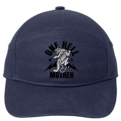 One Hell Of A Mother Vintage Badass Moms 7-Panel Snapback Hat