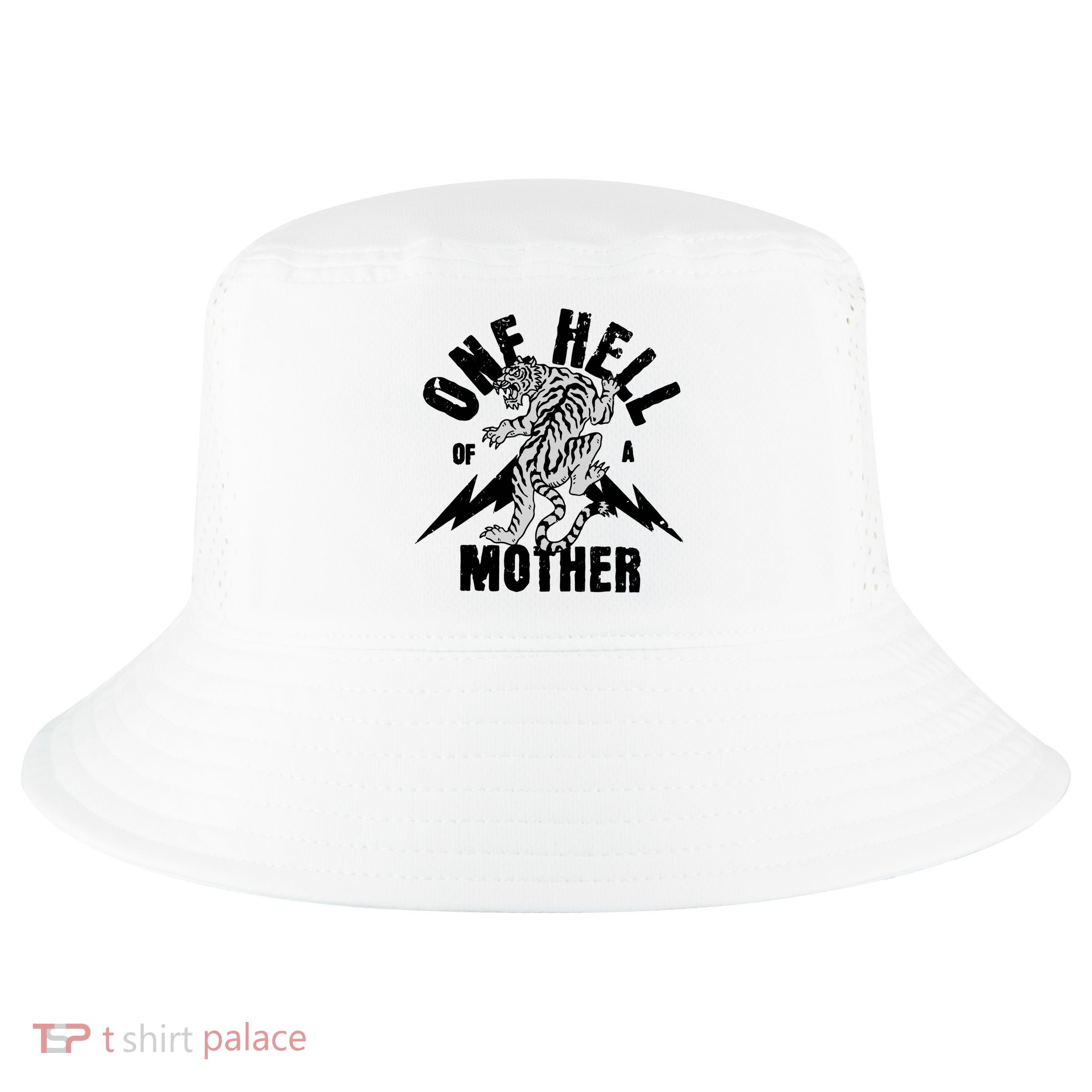 One Hell Of A Mother Vintage Badass Moms Cool Comfort Performance Bucket Hat