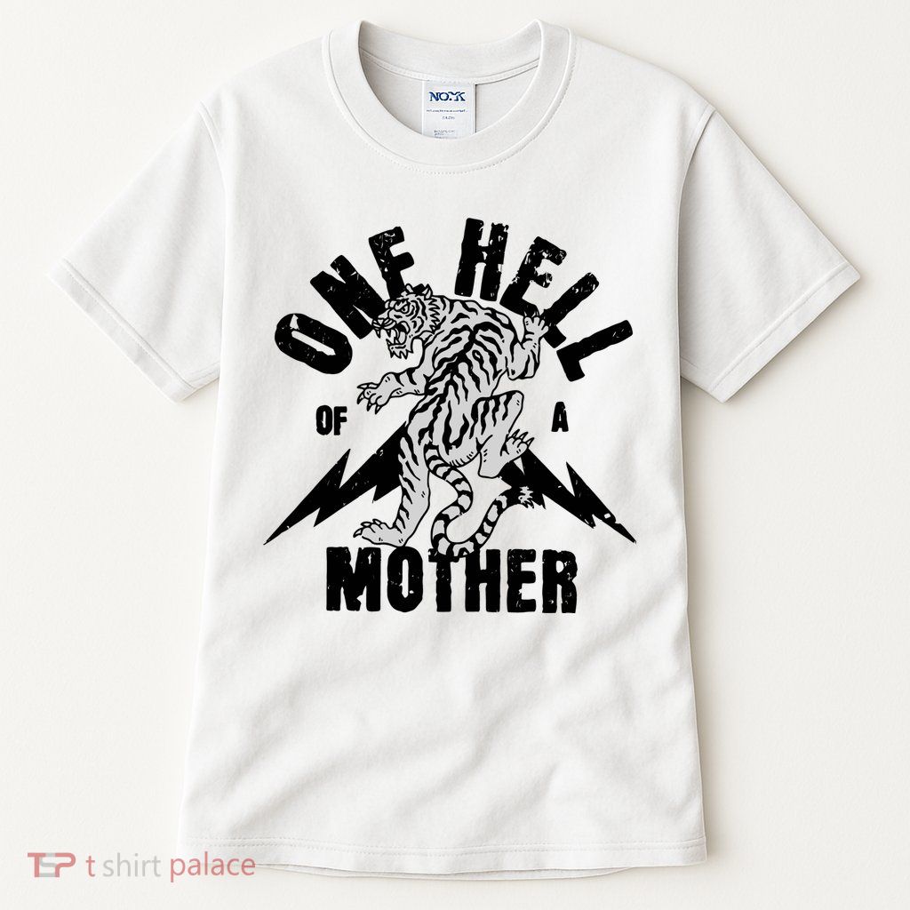 One Hell Of A Mother Vintage Badass Moms Tall T-Shirt