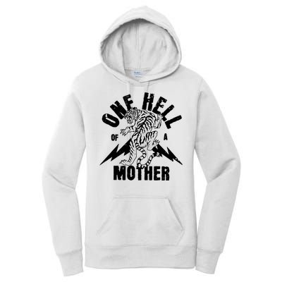 One Hell Of A Mother Vintage Badass Moms Women's Pullover Hoodie