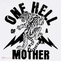 One Hell Of A Mother Vintage Badass Moms Kids T-Shirt