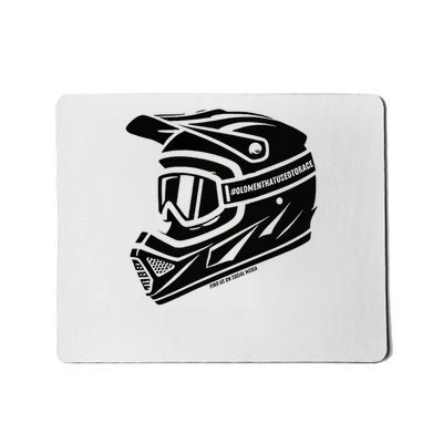 Oldmenthatusedtorace Helmet Mousepad