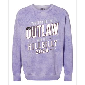 Outlaw Hillbilly Colorblast Crewneck Sweatshirt