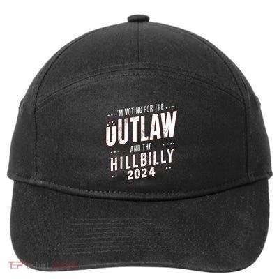 Outlaw Hillbilly 7-Panel Snapback Hat