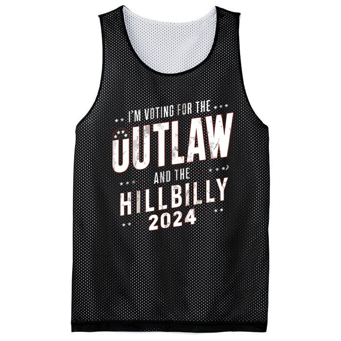 Outlaw Hillbilly Mesh Reversible Basketball Jersey Tank