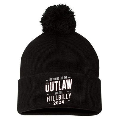 Outlaw Hillbilly Pom Pom 12in Knit Beanie