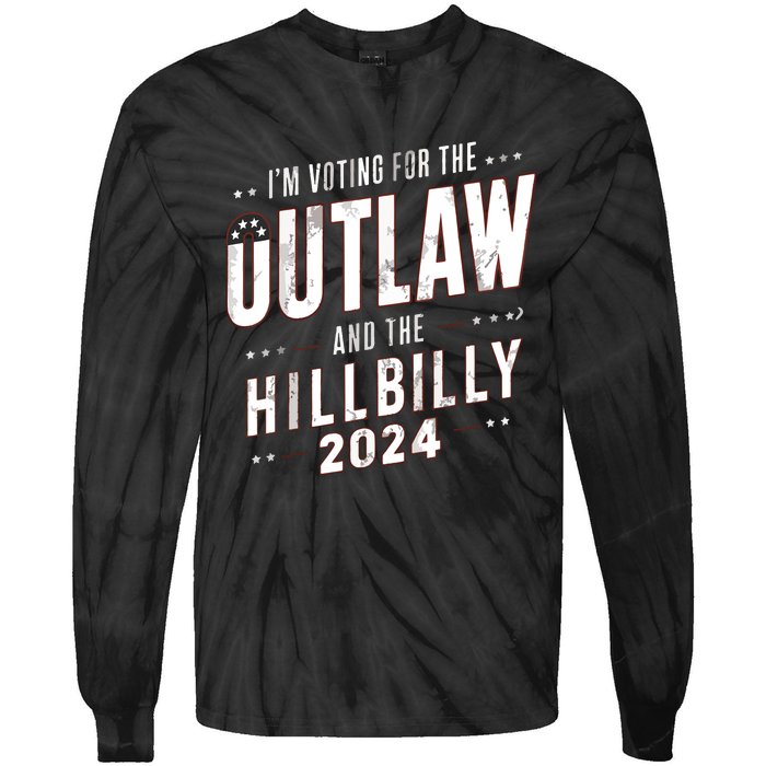 Outlaw Hillbilly Tie-Dye Long Sleeve Shirt