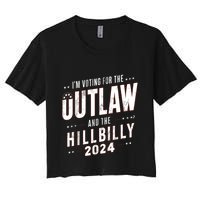 Outlaw Hillbilly Women's Crop Top Tee
