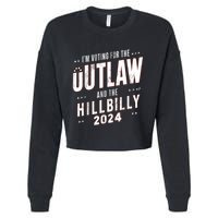 Outlaw Hillbilly Cropped Pullover Crew