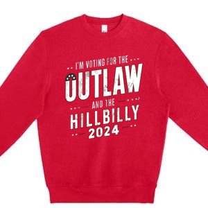 Outlaw Hillbilly Premium Crewneck Sweatshirt