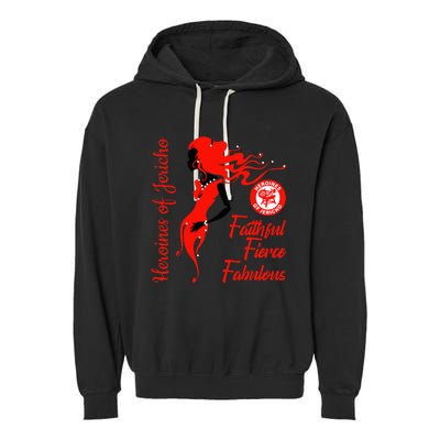 Oes Heroines Of Jericho Faithful Fabulous Thanksgiving Garment-Dyed Fleece Hoodie