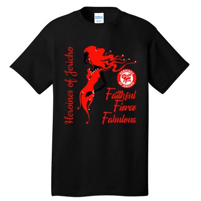 Oes Heroines Of Jericho Faithful Fabulous Thanksgiving Tall T-Shirt