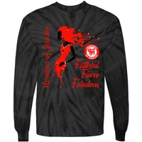 Oes Heroines Of Jericho Faithful Fabulous Thanksgiving Tie-Dye Long Sleeve Shirt