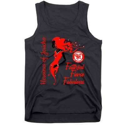 Oes Heroines Of Jericho Faithful Fabulous Thanksgiving Tank Top