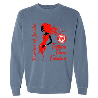 Oes Heroines Of Jericho Faithful Fabulous Thanksgiving Garment-Dyed Sweatshirt