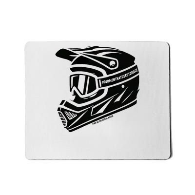 Oldmenthatusedtorace Helmet Mousepad