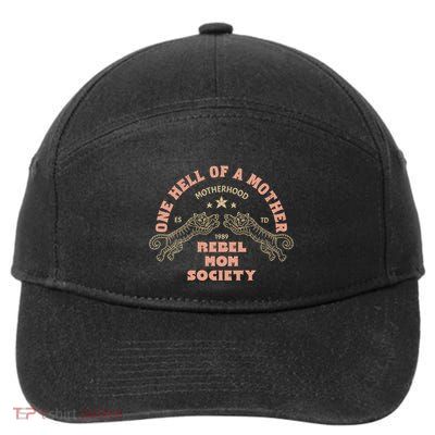 One Hell Of A Mother 7-Panel Snapback Hat