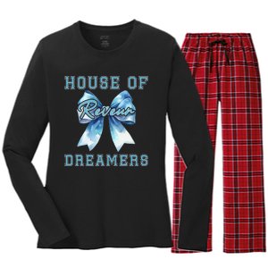 Outfitreveur House Of Dreamers Rca Givers School Spirit Women's Long Sleeve Flannel Pajama Set 