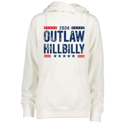 Outlaw Hillbilly Womens Funnel Neck Pullover Hood