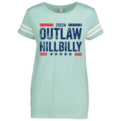 Outlaw Hillbilly Enza Ladies Jersey Football T-Shirt