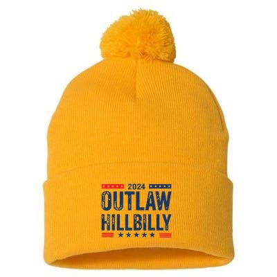 Outlaw Hillbilly Pom Pom 12in Knit Beanie