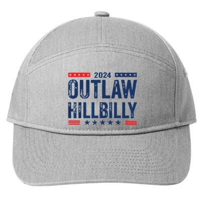 Outlaw Hillbilly 7-Panel Snapback Hat