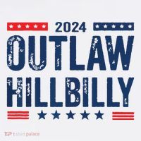 Outlaw Hillbilly Button