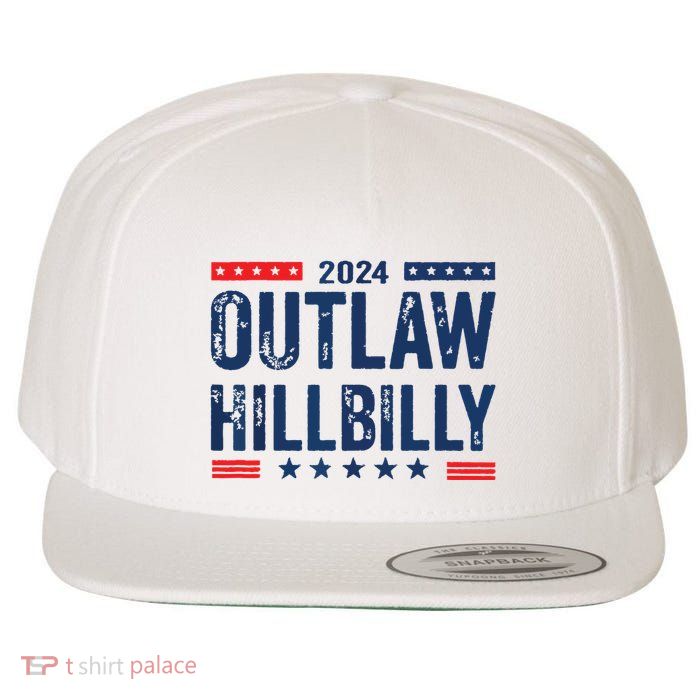 Outlaw Hillbilly Wool Snapback Cap