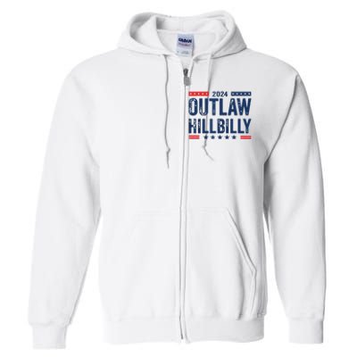 Outlaw Hillbilly Full Zip Hoodie