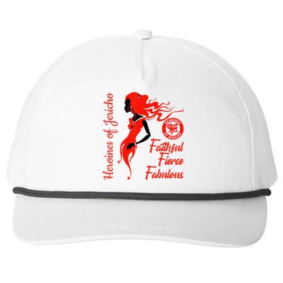 OES Heroines Of Jericho Faithful Fabulous Thanksgiving Snapback Five-Panel Rope Hat