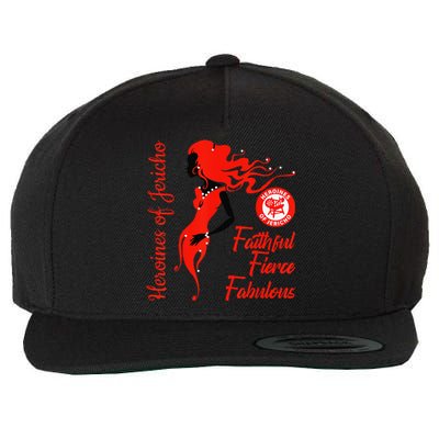 OES Heroines Of Jericho Faithful Fabulous Thanksgiving Wool Snapback Cap