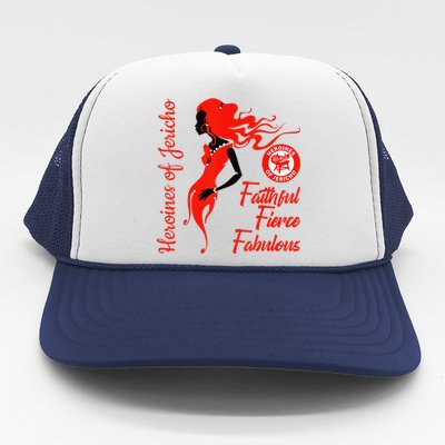 OES Heroines Of Jericho Faithful Fabulous Thanksgiving Trucker Hat