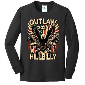 Outlaw Hillbilly Kids Long Sleeve Shirt