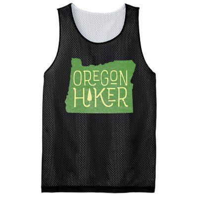 Oregon Hiker Outdoors Classic Retro Hiking Adventure Badge Mesh Reversible Basketball Jersey Tank