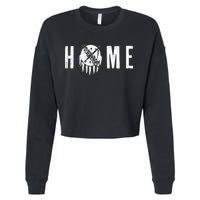 Oklahoma Home Cropped Pullover Crew