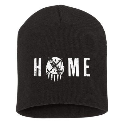 Oklahoma Home Short Acrylic Beanie