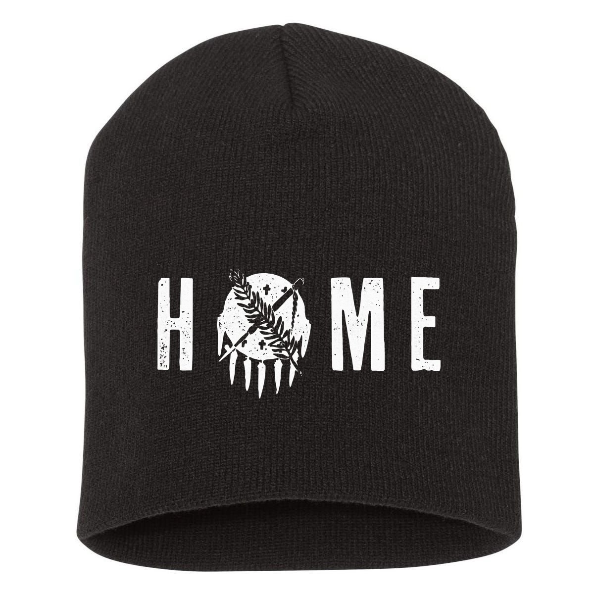 Oklahoma Home Short Acrylic Beanie