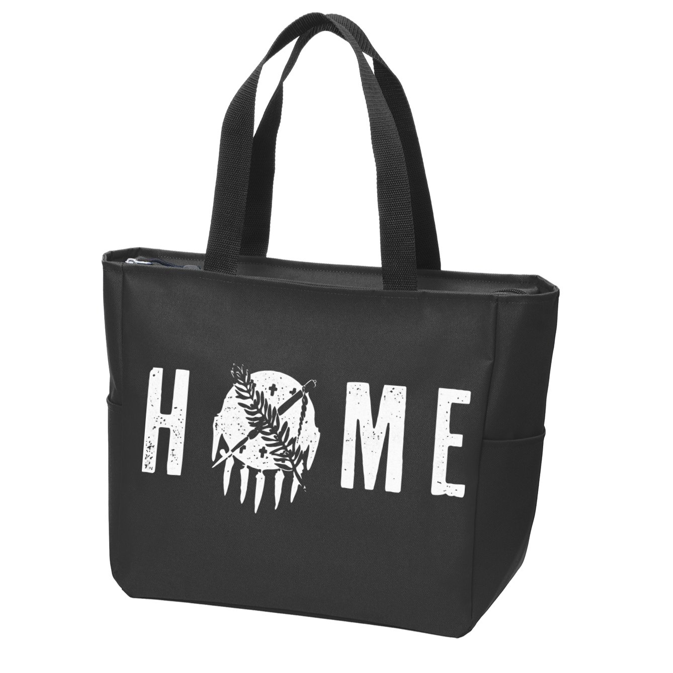 Oklahoma Home Zip Tote Bag