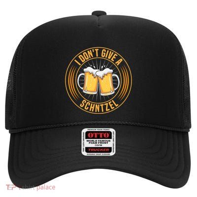 Oktoberfest Humorous Phrase Graphic High Crown Mesh Back Trucker Hat