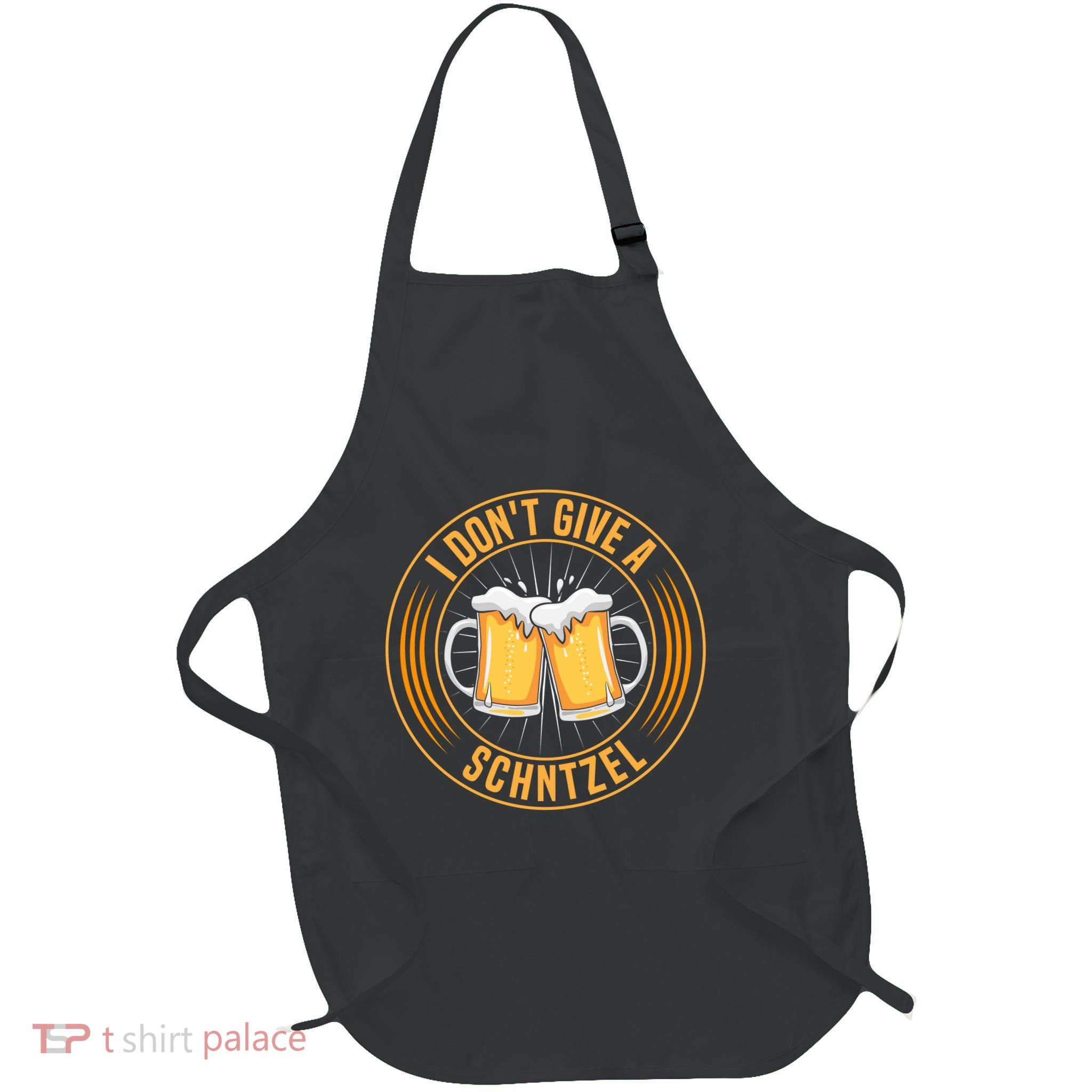 Oktoberfest Humorous Phrase Graphic Full-Length Apron With Pockets