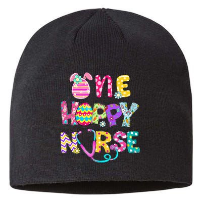 One Hoppy Registered Nurse Easter Bunny eggs Sustainable Beanie
