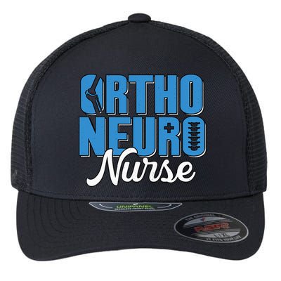 One Hoppy RN Nurse Bunny Easter Registered Nurse Flexfit Unipanel Trucker Cap
