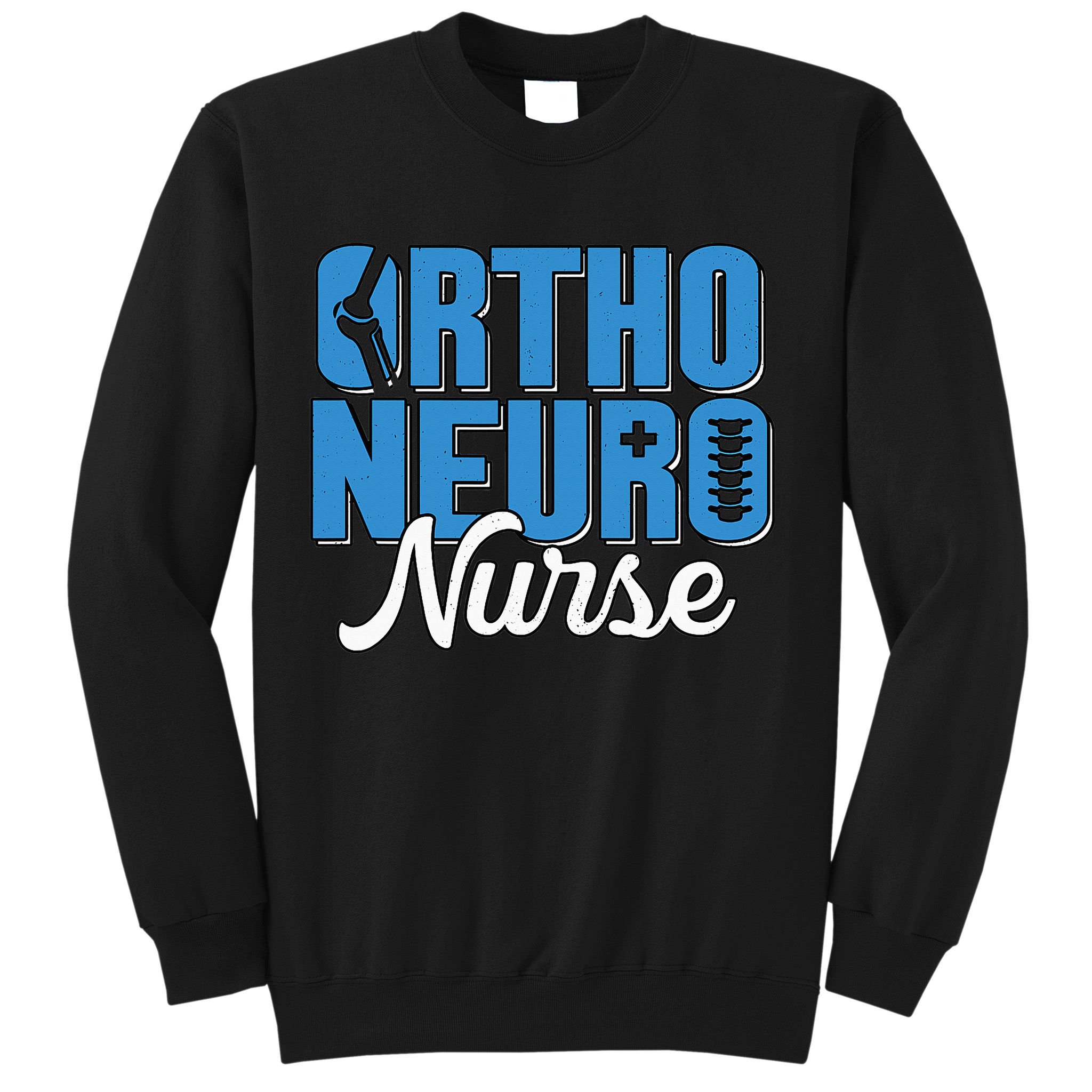 One Hoppy RN Nurse Bunny Easter Registered Nurse Sweatshirt