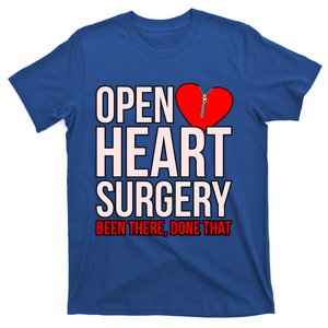 Open Heart Surgery Heart Disease Awareness Survivor Graphic Gift T-Shirt